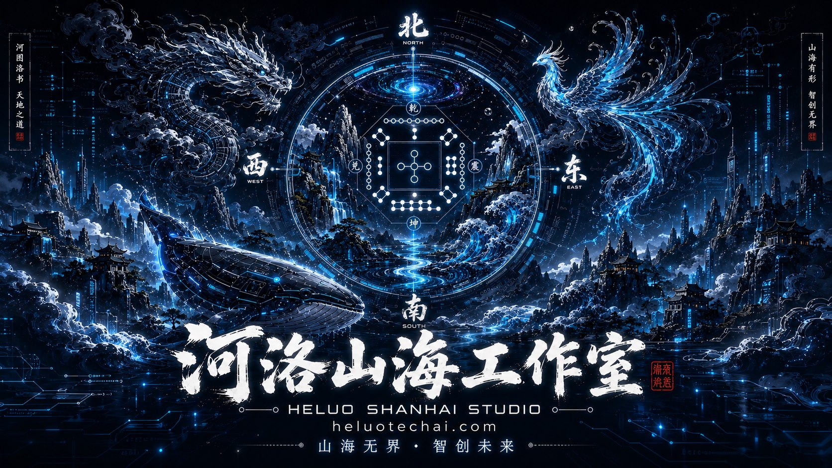河洛山海工作室 — 山海无界，智创未来